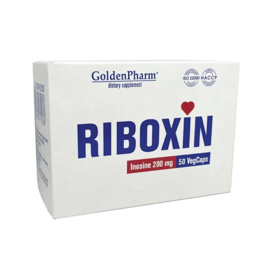 Golden Pharm Riboxin Riboksin Kapseln 50 Stk Unterstützung Herz Leber