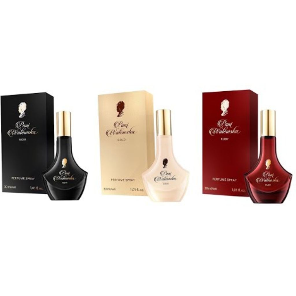 Miraculum Eau De Parfüm Pani Walewska NOIR , Gold, Ruby Духи  3 x 30 мл