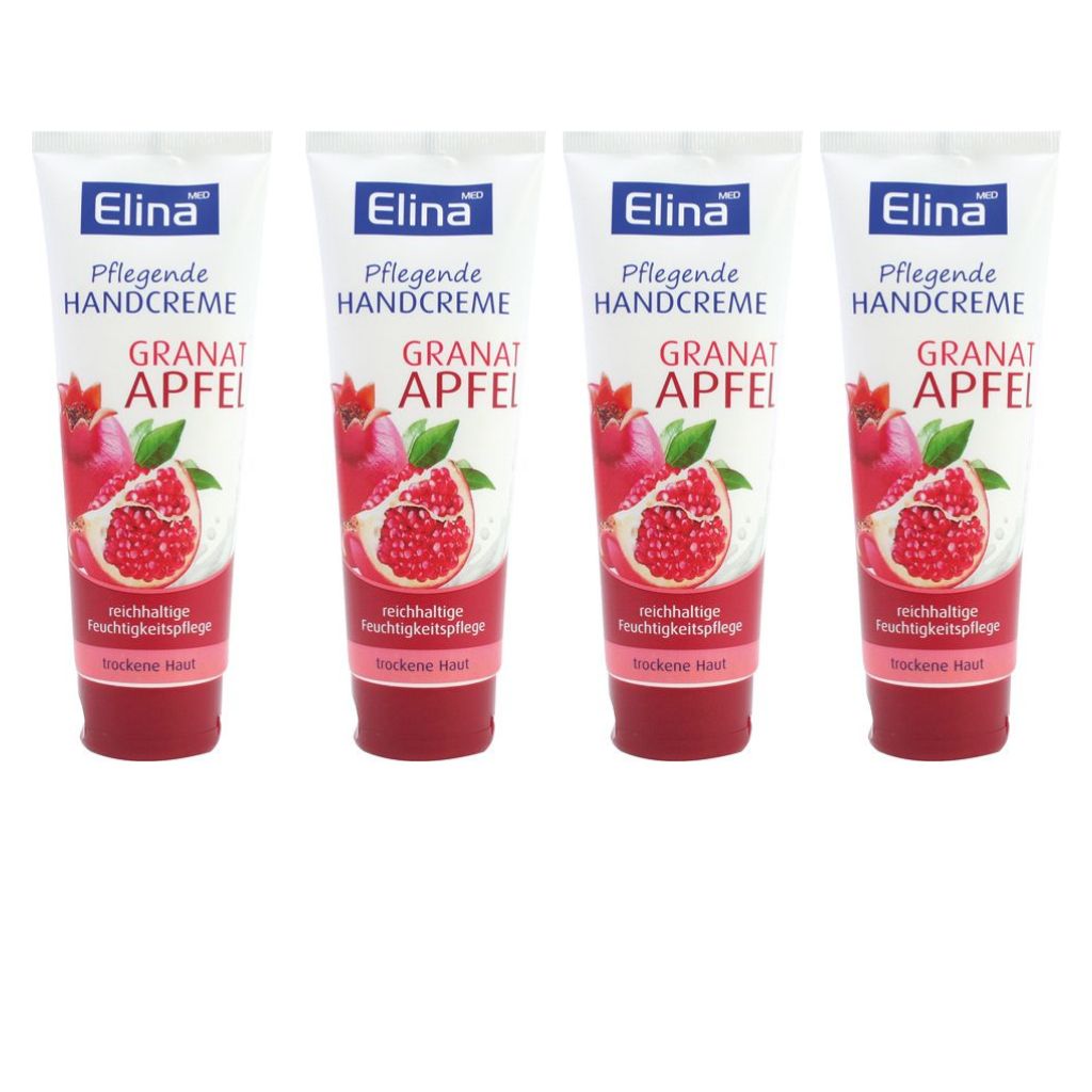 4 St.x125 ml Elina Granatapfel Handcreme