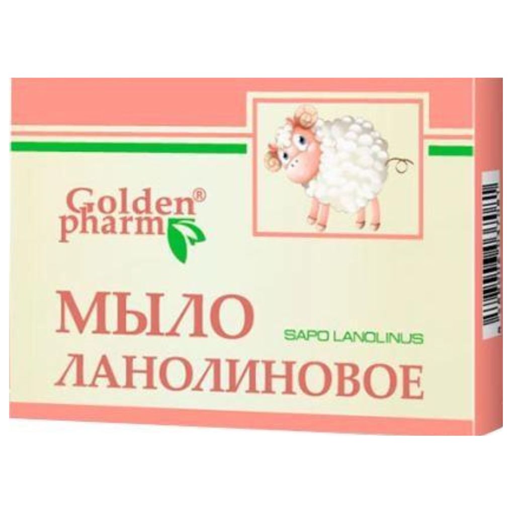 Golden Pharm Seife Lanolin 70 g