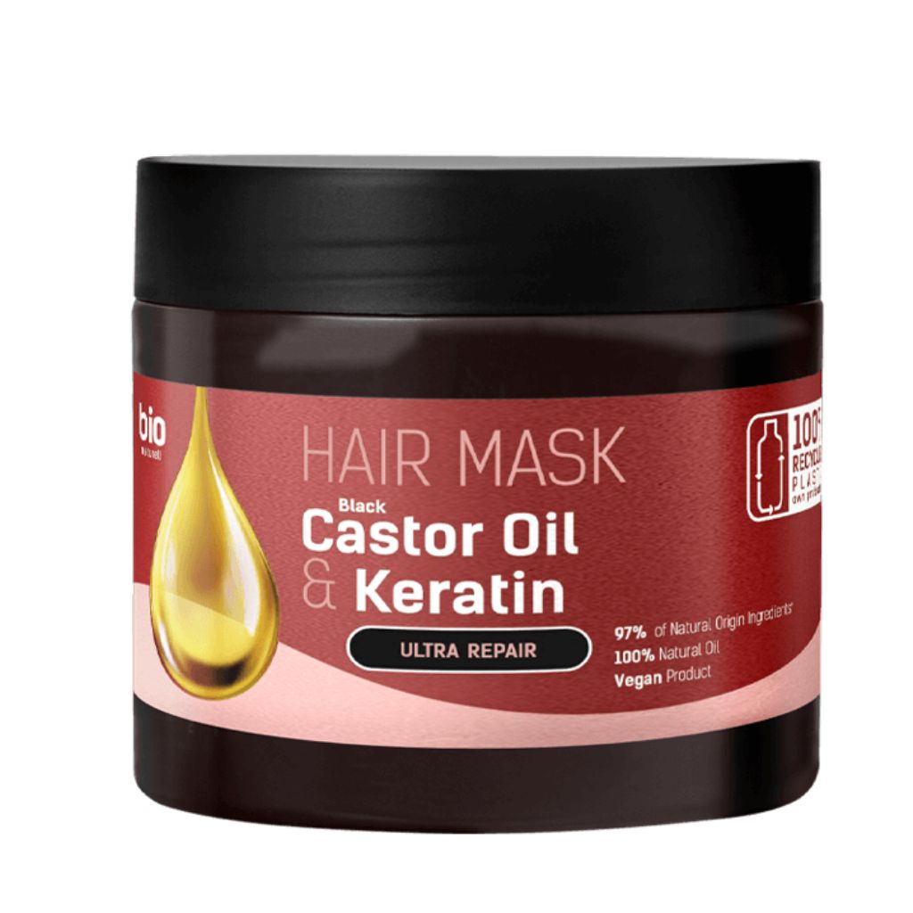 Haarmaske Black Castor Oil & Keratin 295ml