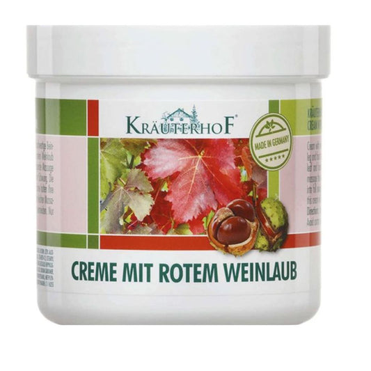 Kräuterhof Creme mit rotem Weinlaub 250 ml