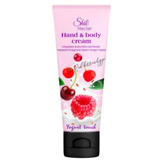 Hand+Körpercreme Shik Nectar Yogurt Touch Rote Beeren und Goji-Extrakt, 75 ml