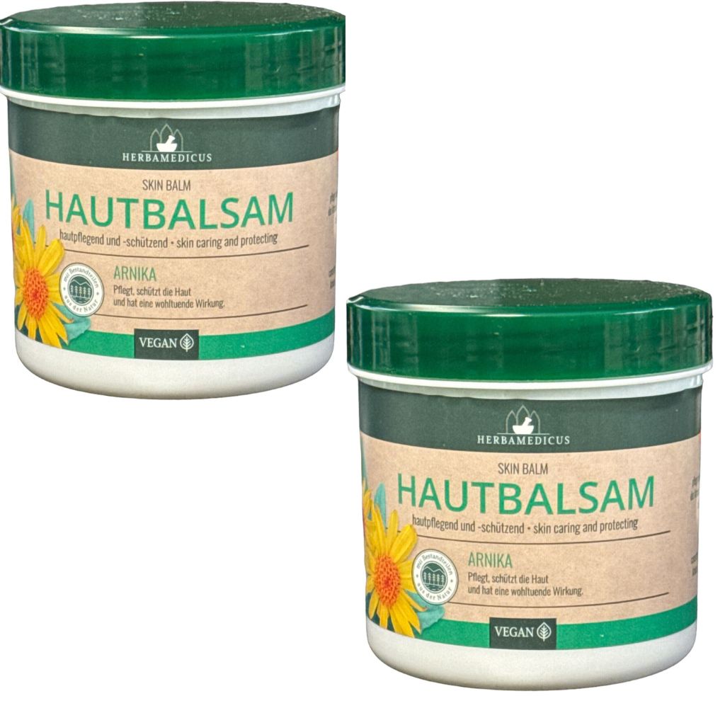 2 St. Herbamedicus Arnika Balsam Hautbalsam 250 ml