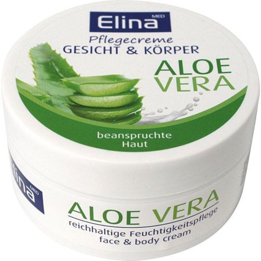 Elina Aloe Vera Pflegecreme 150ml in Dose Gesichtcreme