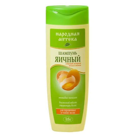 Iris Shampoo Shampoo Eiershampoo für dünnes und coloriertes Haar 400 ml