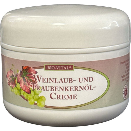 bio vtal weinlaub und traubenkernöl creme