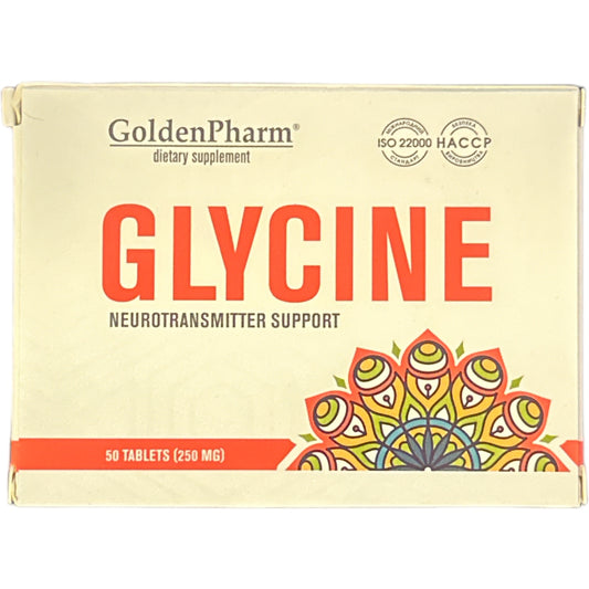 2 St.  Golden Pharm Glycine  50 Tabletten