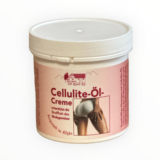 Cellulite-Öl-Creme, 250ml - Allgäu  Anti-Cellulite Creme Tagescreme