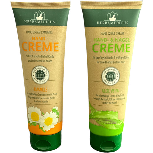 Herbamedicus Handcreme Kamille oder Aloe Vera 125 ml