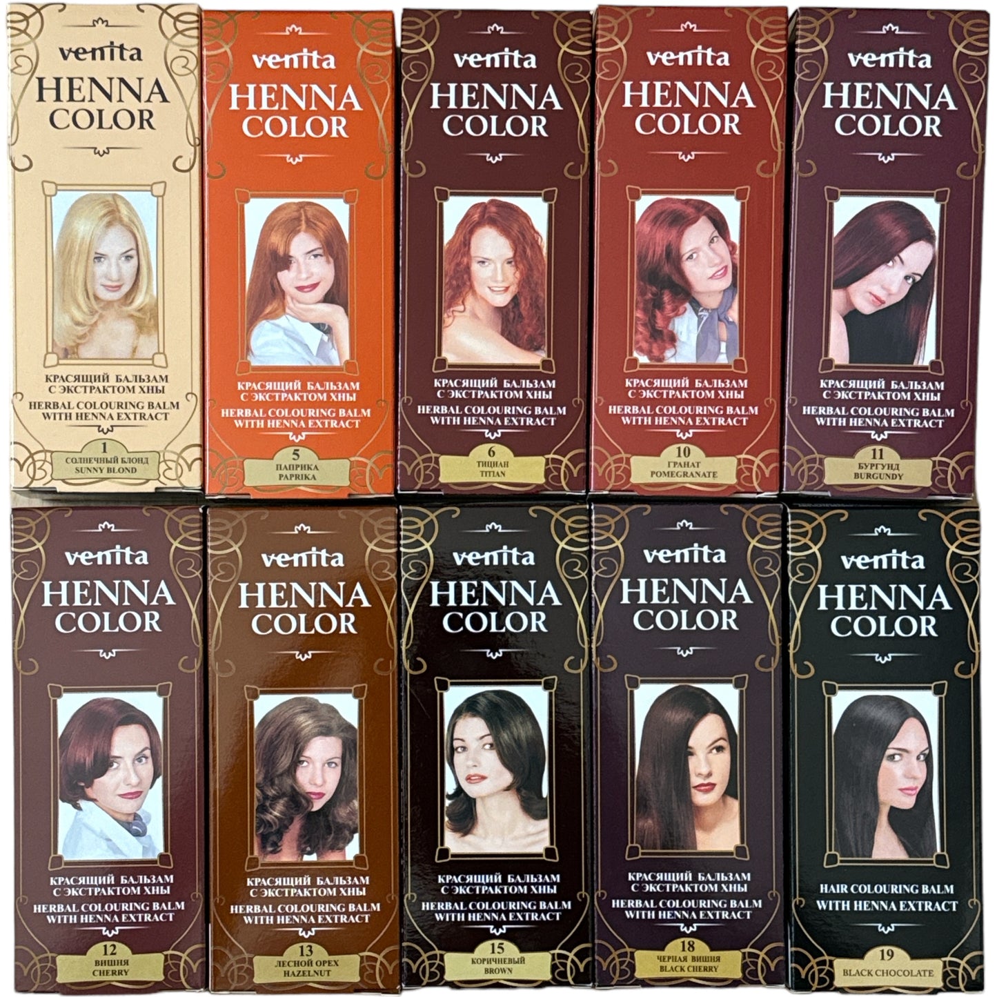 "Henna Color" Färbebalsam mit Henna 50 ml