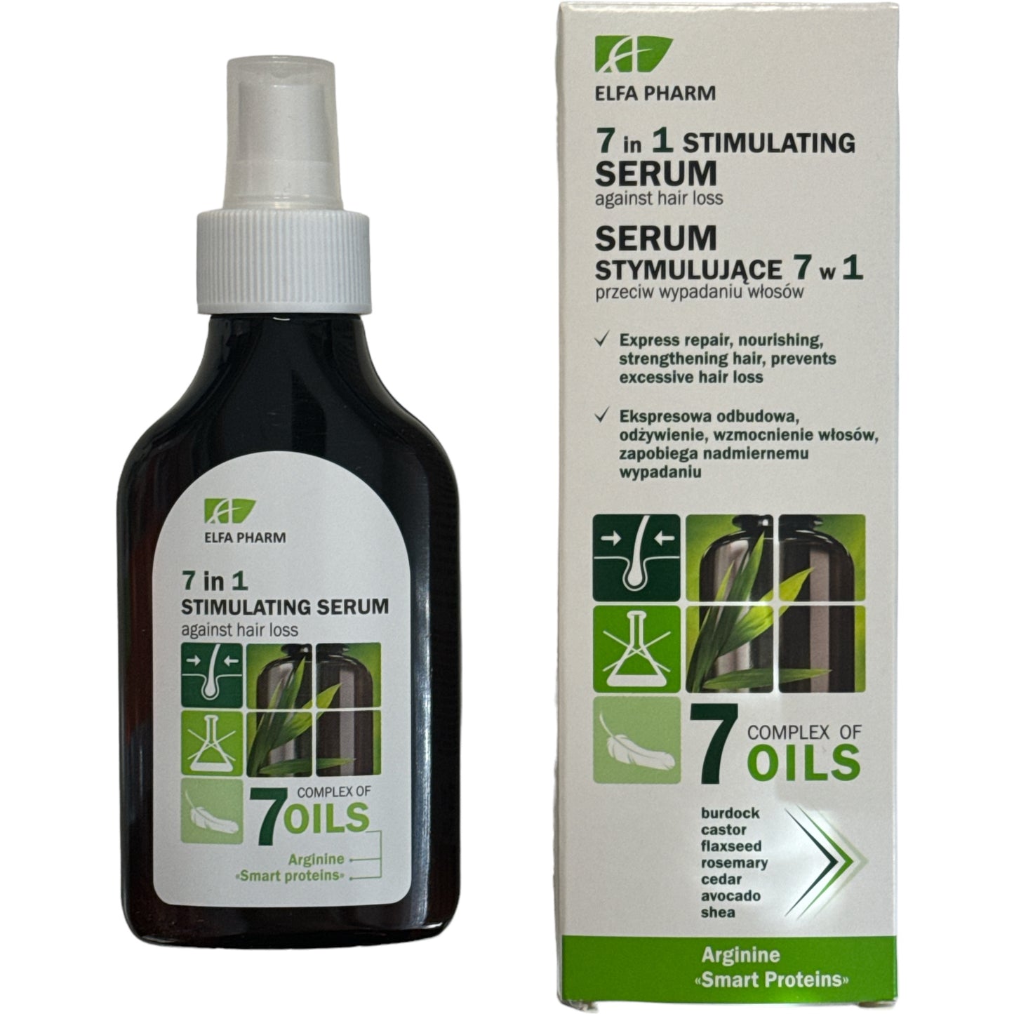 7 Öle Stimulierendes Serum 7 in 1 Serum gegen Haarausfall Haarserum