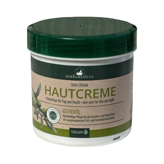 Herbamedicus Hautcreme Olivenöl Tages + Nachtpflege 250 ml