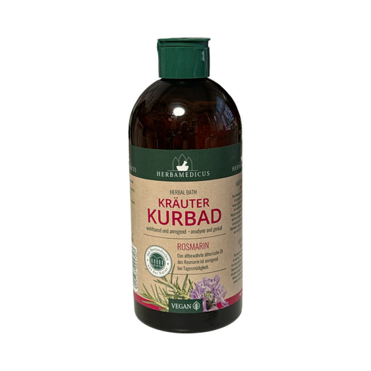 Herbamedicus Kräuterbad 500ml Kräuter Kurbad Rosmarin