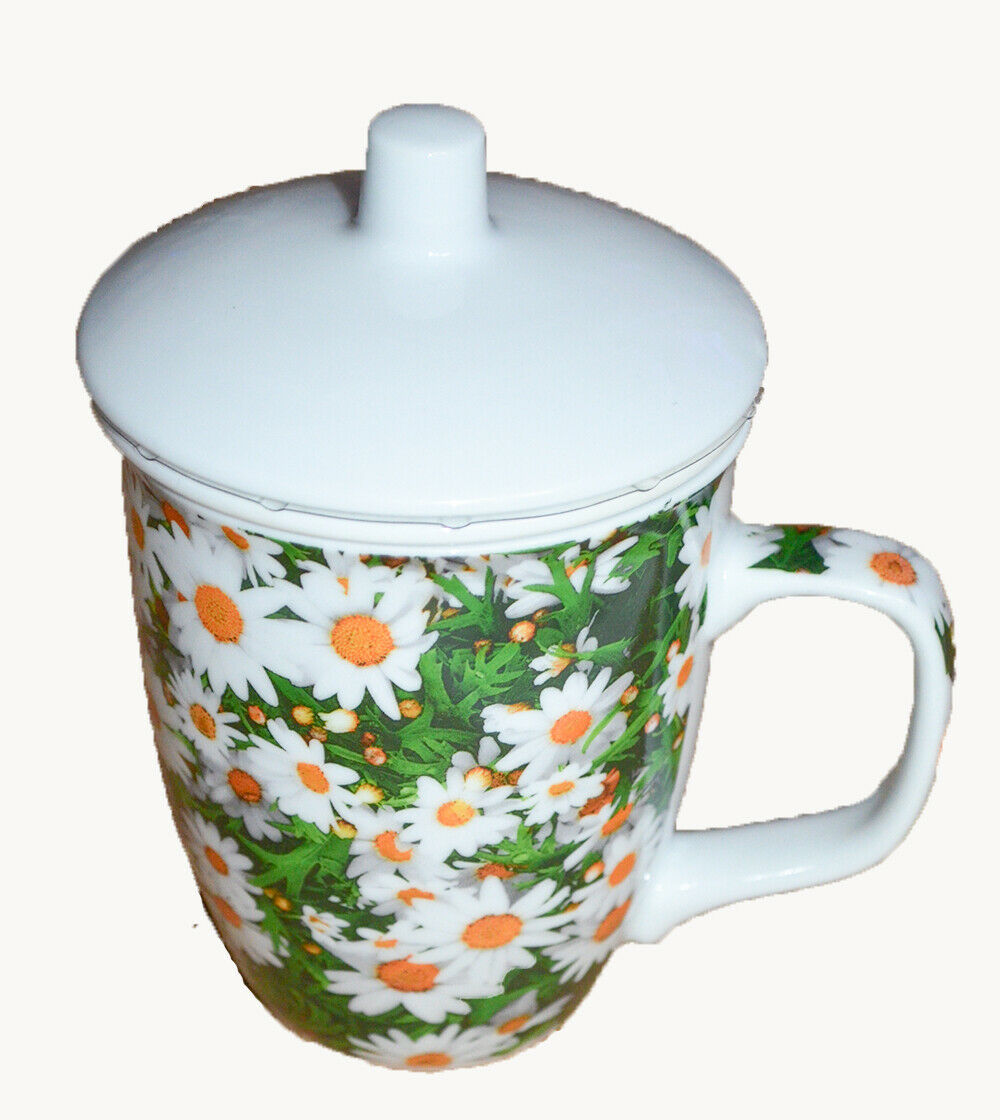 Teetasse Becher Tasse mit Deckel und Sieb