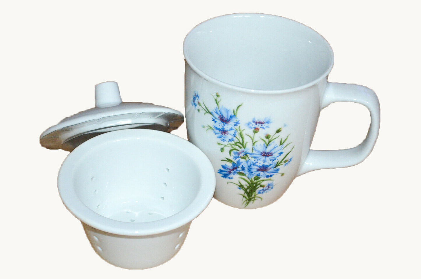 Teetasse Becher Tasse mit Deckel und Sieb