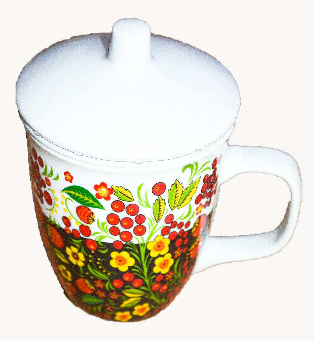 Teetasse Becher Tasse mit Deckel und Sieb