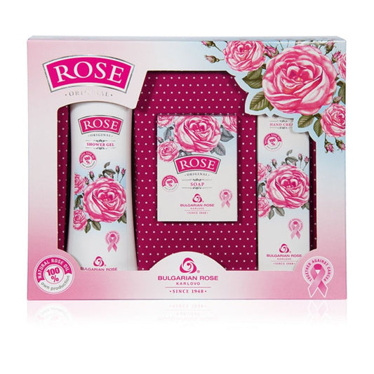 Bulgarian Rose Rose Original Geschenkset Parfüm +Creme