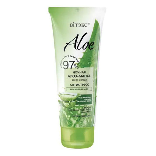 Vitex Aloe 97% Gesichtsmaske Nacht Antistress unauslöschlich 75 ml